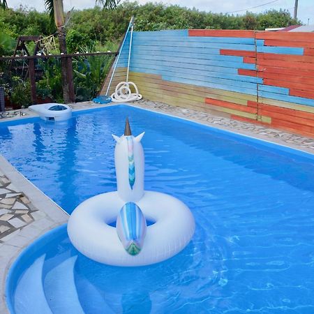 Bungalow La Perle - Jacuzzi - Piscine Saint-Francois  Bagian luar foto